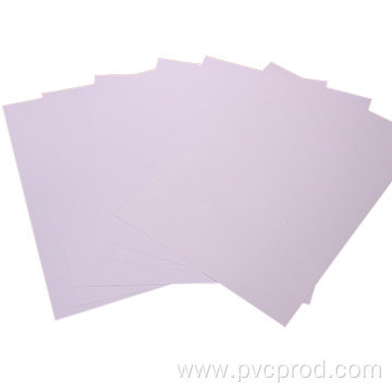 Hot sale rigid plastic PVC sheet for printing